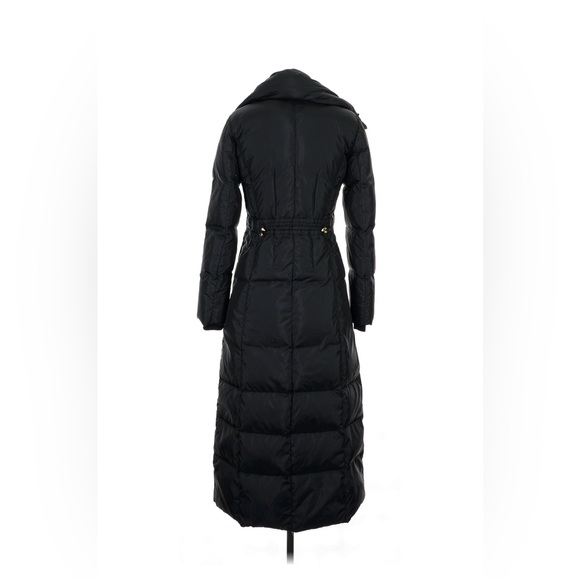 Cole Haan Black Maxi Puffer Jacket - Picture 3 of 6